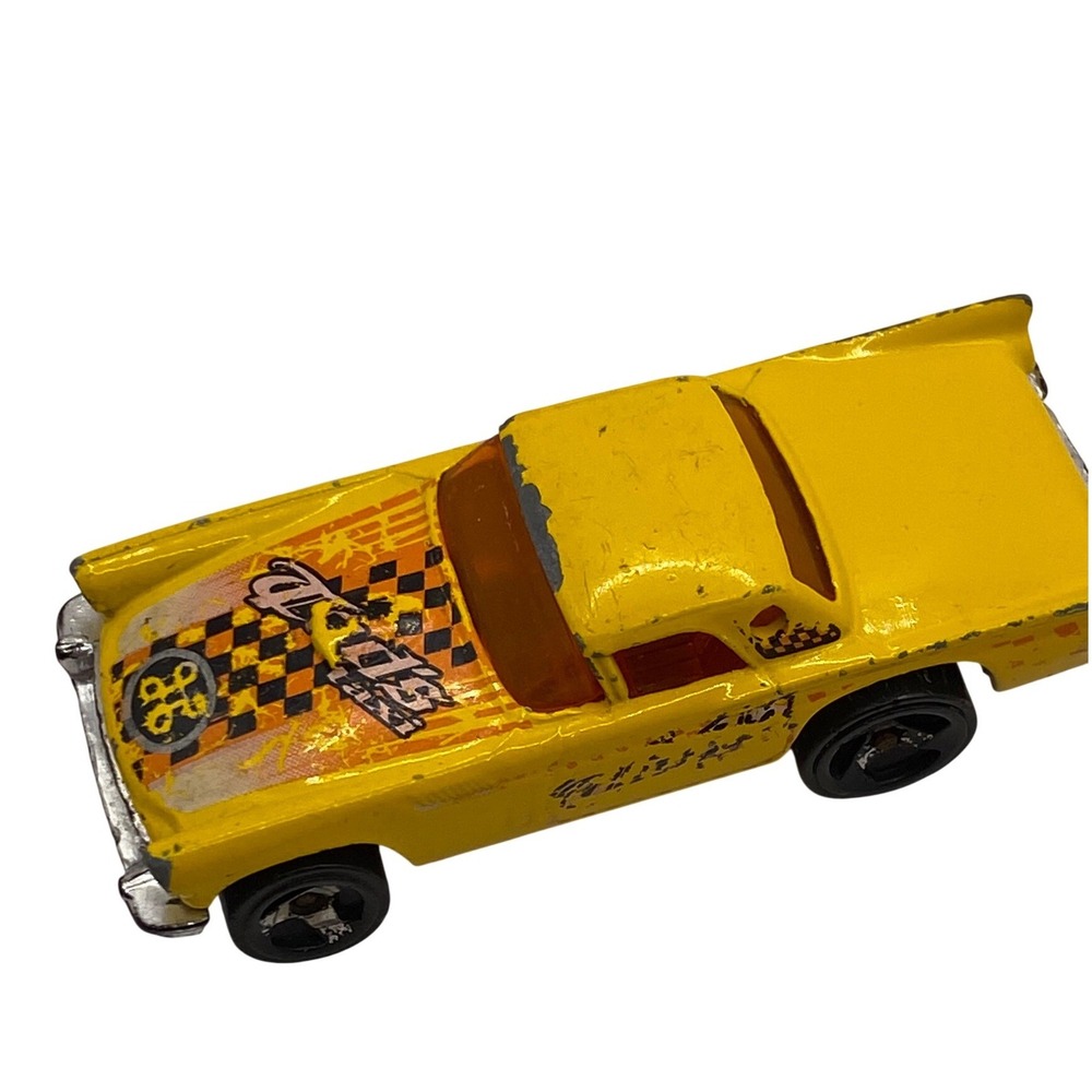 VTG Hot Wheels 1977 57 Ford Thunderbird T-Bird Taxi Yellow Diecast‎ Car Malaysia
